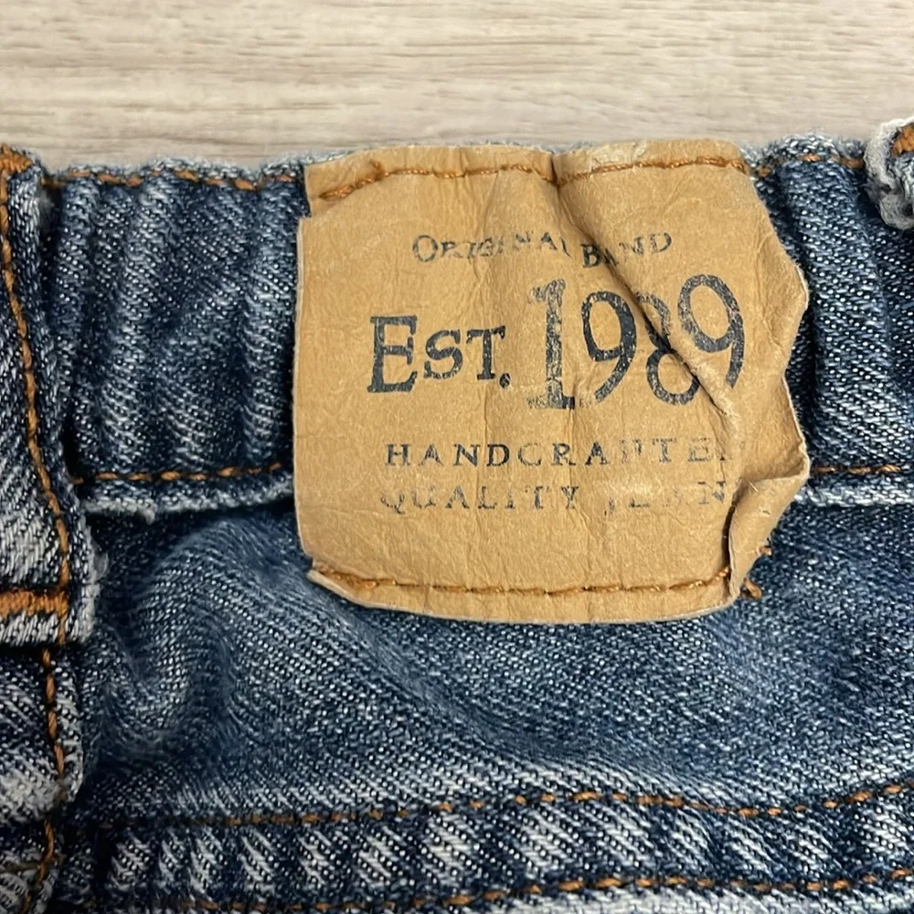 The Children's Place Original Brand Est.1989 Blue Denim Carpenter Shorts Size 3T